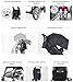 ZOE XL1 DELUXE Xtra Lightweight Travel & Everyday Umbrella Stroller System (Black)