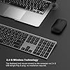 Wireless-Keyboard-and-Mouse-Combo-Jelly-Comb-Full-Size-Rechargeable-USB-Keyboard-and-Mice-Set-Qwerty-UK-Layout-for-PCLaptopComputer-with-WindowsLinux-System-24-G-Wireless-Space-Gray Wireless Keyboard and Mouse Combo, Jelly Comb Full Size Rechargeable USB Keyboard and Mice Set Qwerty UK Layout for PC…