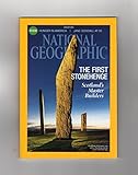 The National Geographic Magazine / August, 2014. Before Stonehenge; Gombe Family Album (Chimpanzees); The New Face of Hunger; The Meaning of North; The Hidden World of the Great War