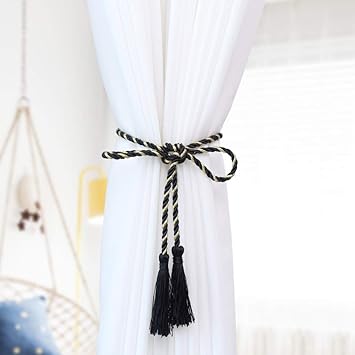 Amazon Com Musiox Extra Long Rope Satin Curtain Tiebacks Simple