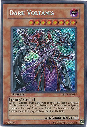 Yu-Gi-Oh! - Dark Voltanis (CRMS-EN081) - Crimson Crisis - 1st Edition - Secret Rare