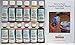 Duncan CNKIT-3 Concepts Underglaze Paint Set, 12 Best Selling Colors in 2 Ounce Bottles with Free How To Paint Ceramics Book