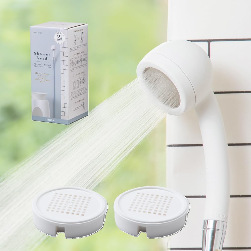 Mua Amane AIRY Drop Shower Head with 2 Chlorine Removal Cartridges