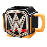 Silver Buffalo WE9995 WWE Championship Title Belt Jumbo Ceramic Mug, 20 oz, Multicolor