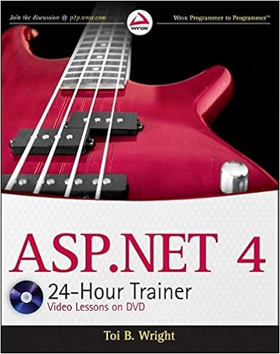 Dvd wrox press Special interest asp.net 4 24-hour trainer (book+DVD) 2010 1.33:1 (9780470596913)