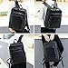 Vbiger Updated Version Casual Fashion Backpack for Businessmen, Preppy Style Schoolbag Travelling Bag Shoulder Bag (Black 2)