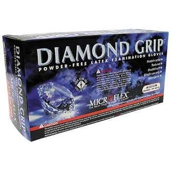 Amazon.com: Microflex MF-300-M Medium Diamond Grip Latex