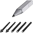 TiMOVO Pen Tips for Surface Pen, (5 Pack, HB/HB/HB/2H/2H Type) Original Surface Pen Tips Replacement Kit Fit Surface Pro 2017 Pen (Model 1776) and Surface Pro 4 Pen - Black
