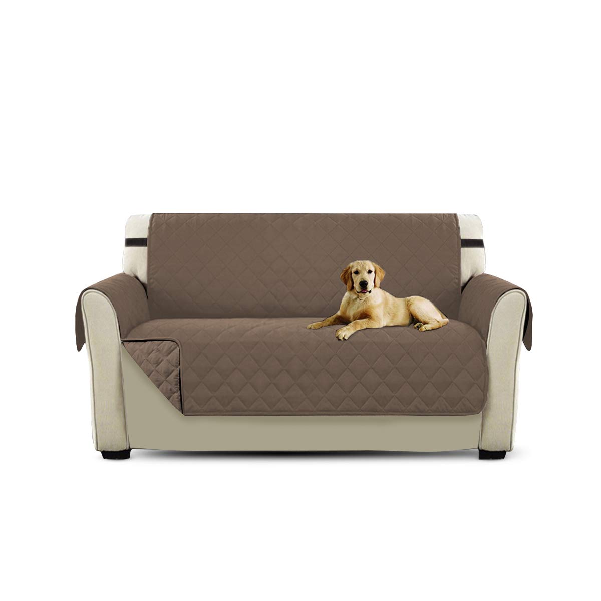 PETCUTE Sofaschoner 2 sitzer Couch überwurf couchbezug ...