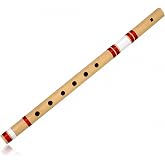 17 Inch Wooden Bamboo Recorder Flute in G Key Woodwind Musical Instrument | Traditional &amp; authentic handmade fipple, 6 finger holes, natural finish, lightweight, fully playable for beginners &amp; practice