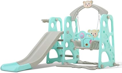 baby swing and slide set