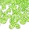 DomeStar Green Fake Crushed Ice Rocks, 150 PCS Fake Diamonds Plastic Ice Cubes Acrylic Clear Ice Rock Diamond Crystals Fake Ice Cubes Gems for Home Decoration Wedding Display Vase Fillers