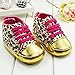 Cute Baby Toddler Infant Leopard Crib Shoes Soft Sole 3-18 Months (11cm (3-6M))