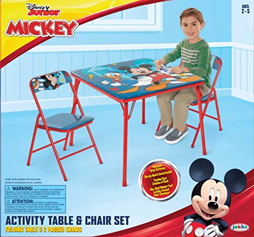 mickey folding table and chairs