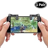 Mobile Game Controller, AmyHomie Sensitive Shoot and Aim Buttons L1&R1 for PUBG/Fortnite/Rules of Survial, Cell Phone Gams of Survial, Cell Phone Game Controller for Android IOS(1 Pair)