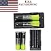 4X 5800mAh Li-ion 18650 3.7V Rechargeable Battery + 2X Smart Charger TOKEYLA Ship From USA