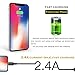 ICSEIO 4Pack 1FT 3FT 3FT 6FT Charging Cable for iPhone Charge Cable Nylon Braided USB Charger Data Sync Cord Compatible with iPhone Xs/XS Max/XR/X Case /8/7/6/5/iPad Case, Black