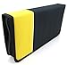 Elitexion 96 Capacity CD DVD Blu-Ray Media Folder Wallet Carrying Case - Yellow