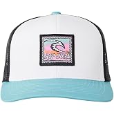 Rip Curl Men's Icons Trucker Hat, Mesh Back Cap Snapback for Men, Adjustable
