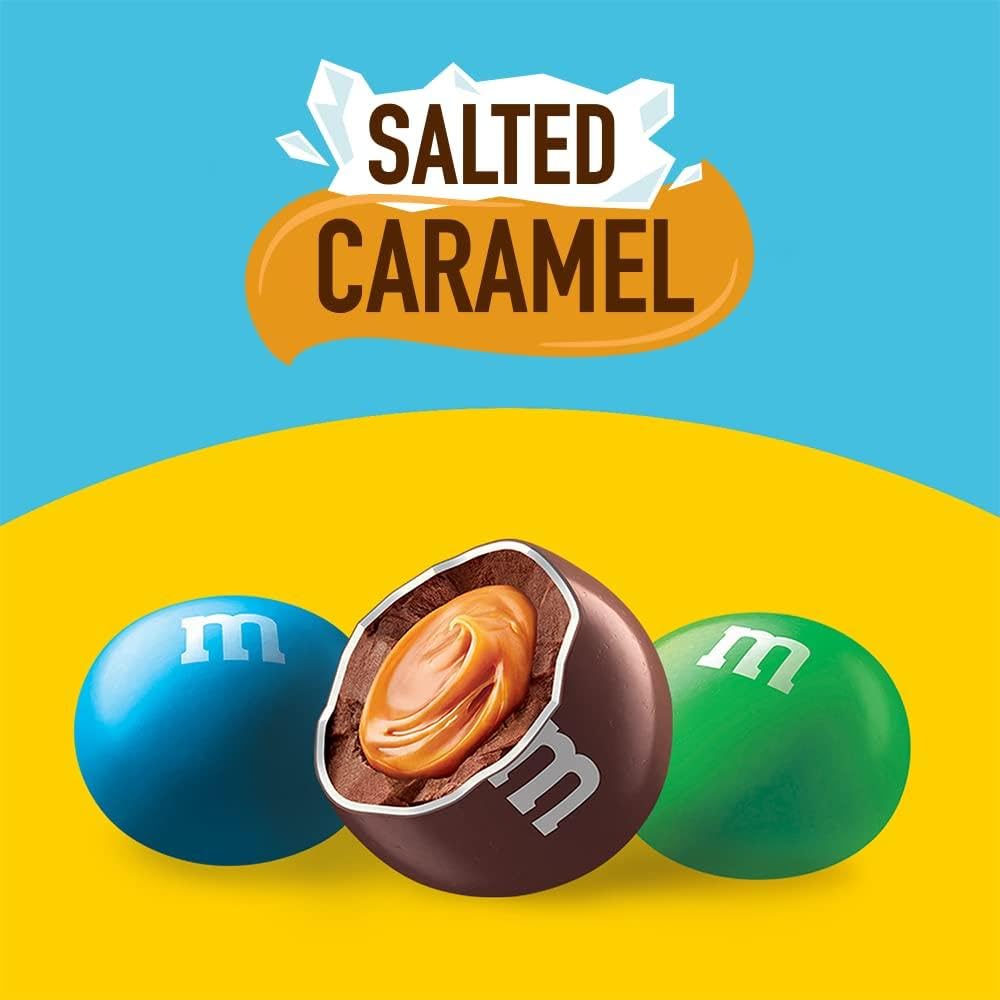 M&M's Salted Caramel, Schokolade, 1 x 800g, Salzige Schokolinsen mit Karamell (800g) 2