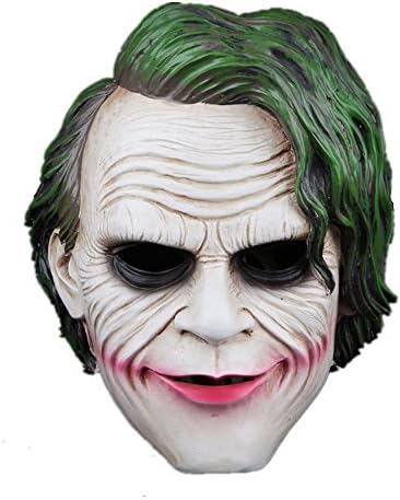 Batman The Dark Knight The Joker Mask Halloween Cosplay Resin Replica