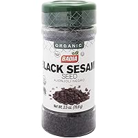 Badia Organic Black Sesame Seeds, 2.5-Ounce