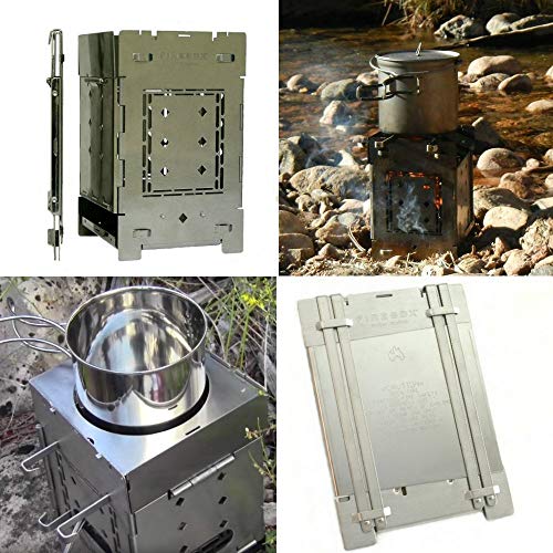 Firebox Bushcraft Camp Stove Kit Wood Burning/Multi Fuel