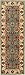 Ottomanson Ottohome Collection Persian Oriental Design 2x7 Non Slip Rubber Backed Runner Rug, 1'10