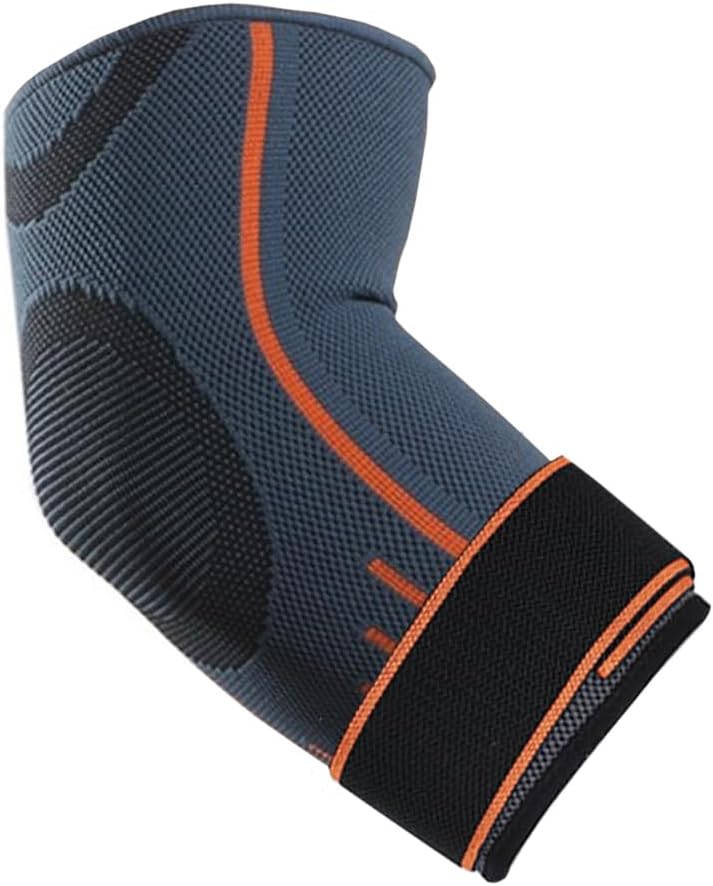 VITTO Elbow Support Tennis Elbow Brace Light Grey L Strap