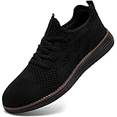 MGBDSZ Men Non-Slip Work Shoes Tennis Gym Sneakers Breathable Slip Resistant Lightweight and Comfortable for All-Day Wear Sports and Walking