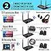 Golvery Long Range Bluetooth 5.0 Transmitter/Receiver/Bypass 3-in-1 Wireless Audio Adapter for TV Home Audio Stereo System, AptX HD&Low Latency, NFC Link, Full Aux RCA Optical Toslink Port Supportthumb 2