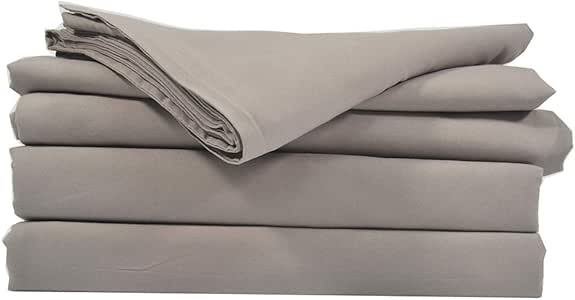 Amazon.com: Deep Sleep Home 4pc Bed Sheet Set, Solid Color, Hotel Collection, Deep Pockets 
