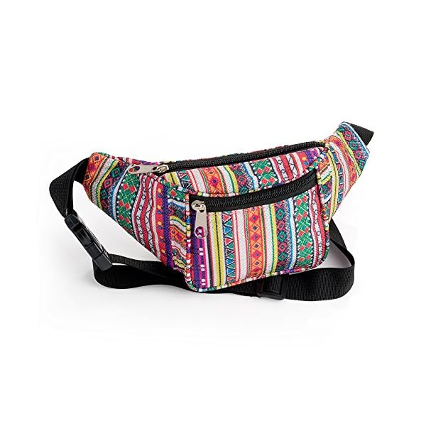 Riñonera tribal, cinturón de dinero, festival, festival, festival, festival, bolsa de billetera. | DeHippies.com