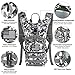 SHARKMOUTH Tactical Molle Hydration Backpack - Small Military Hydration Pack with 2L Water Bladder - Insulated Water Backpack for Hiking Running