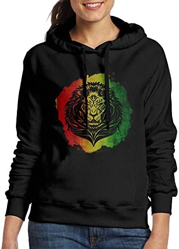 Corelosa Rasta Lion Watercolor Women's Hoodies