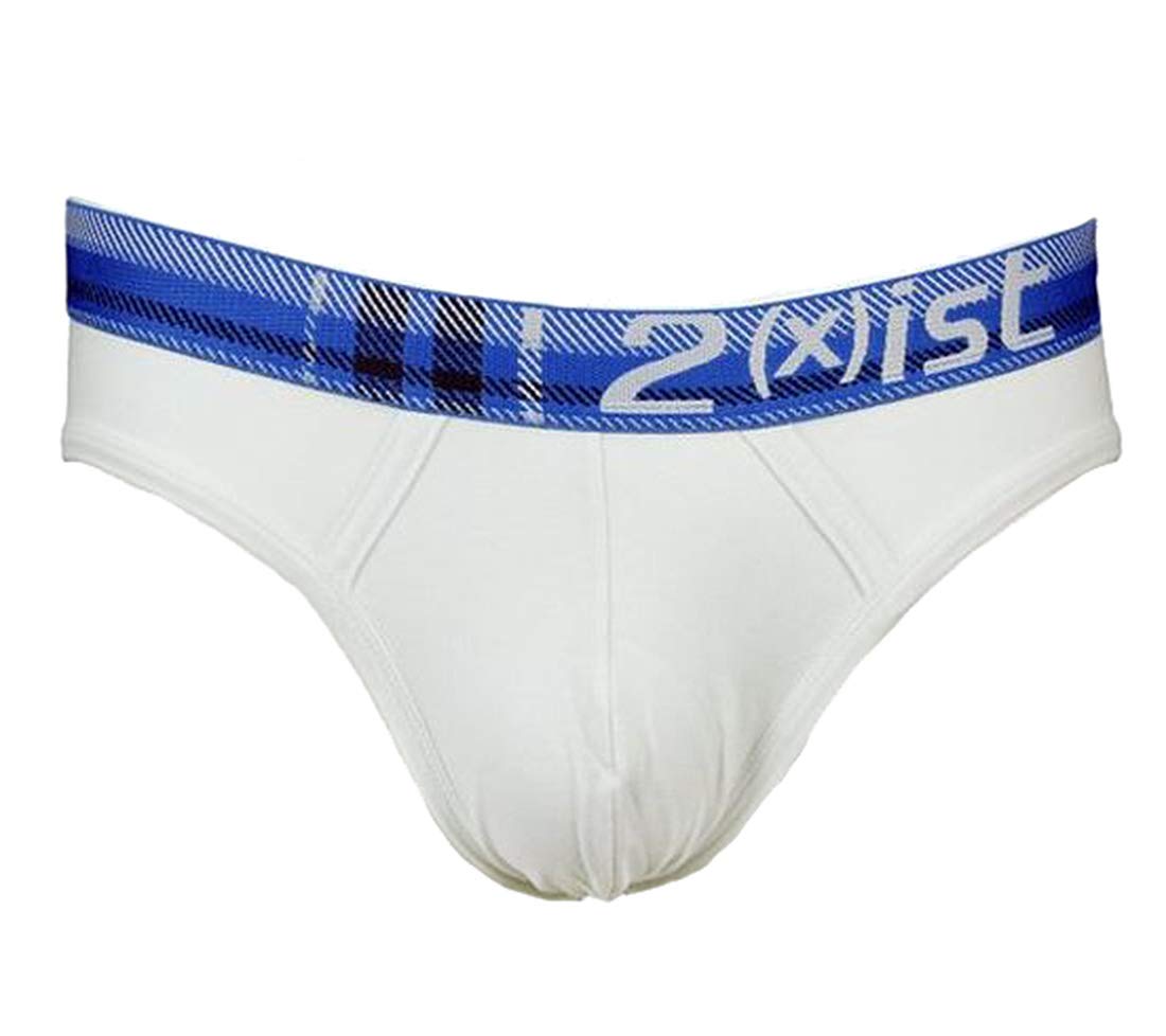 2(X)IST 2xist Mens Tartan Briefs, 3-Pack
