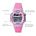 Hiwatch Kids Digital Watches Waterproof Led Sport Watches with Alarm for Boys and Girls, Pink