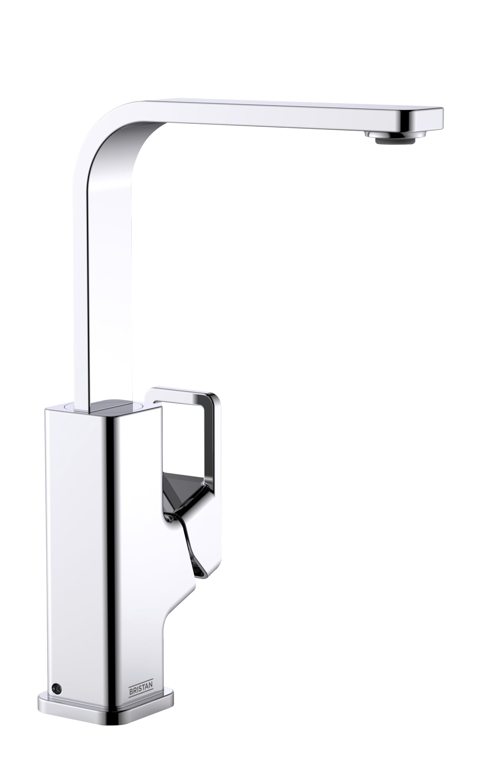 Bristan Spruce Kitchen Tap - Swivel spout, eco Start, Single Lever EasyFit Chrome Kitchen Sink tap, SPR EFSNK C