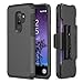 Trianium Duranium Galaxy S9 Plus Holster Case w/Rotating Belt Clip + Kickstand [Heavy Duty Protection] Premium Scratch Resistant/Shock Absorption Cushion for Samsung Galaxy S9 Plus(2018)- Gunmetal
