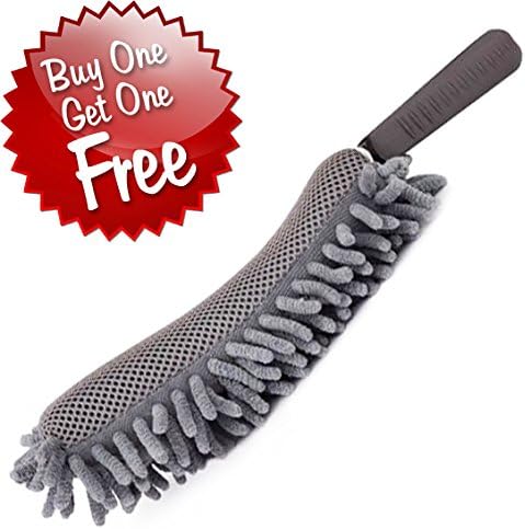 BUY 1 GET 1 FREE OFFER!! Monza FLEXIBLE SHAFT Microfibre Alloy Wheel Cleaning Brush