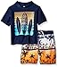 Osh Kosh Boys' Short Sleeve Rash Guard Set