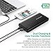 PD USB C Hubs 20100 Portable Charger RAVPower Power Bank 20100mAh 30W (Max.) Type C Port iSmart Data Transfer, USB C/Type C Output, External Battery Pack, Black