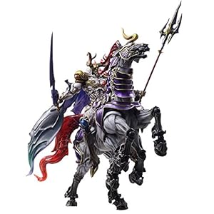 ファイナルファンタジー クリーチャーズ ブリングアーツ オーディン＆スレイプニル（2体セット） PVC製 塗装済み可動フィギュア