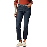 Levi Strauss Signature Gold Women's Totally Shaping Ultimate Ankle Straight Mid-Rise Stretch Denim Jeans
