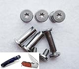 5Afashion 10 Sets/lot DIY Knife Handle Screw