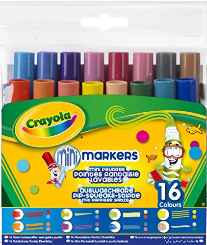 Crayola Cy58-8709 Mini Washable Markers