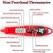 Most Functional Instant Read Thermometer - Best Digital Electric Meat Thermometer for Kitchen and Outdoor Cooking