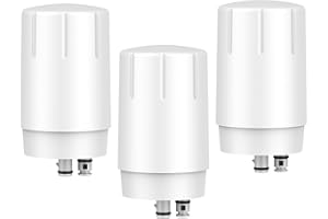 UAMIGYU Faucet Filter Cartridges, Replacement for Brita® Faucet Filter 36311 On Tap Water Filtration System Compatible with Brita®Replacement Filters, 36313, FR-200, FF-100 White (Pack of 3)