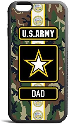 US Army Dad Cover, Case Rubber Black For iPhone 6 Plus, iPhone 6 4.7", iPhone 5/5s, iPhone 5C, iPhone 4/4s (iPhone 6)