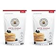 King Arthur, Keto Wheat Pancake Mix, Sourced Non-GMO, Certified Kosher, Keto Friendly, 12 Oz, Packaging May Vary (Pack of 2)